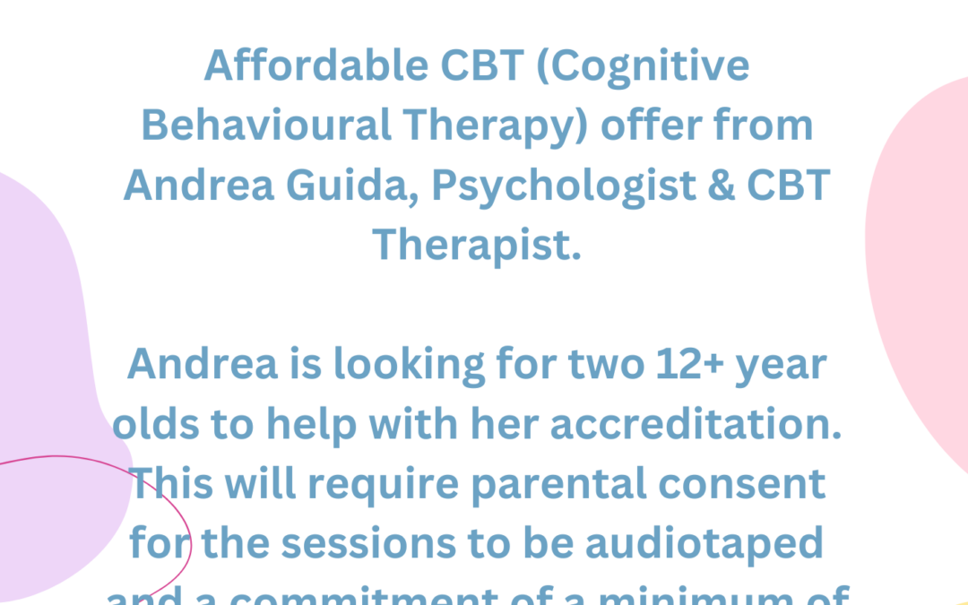 Affordable CBT for young people
